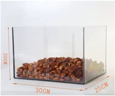 スーパーマーケットのバラ積み食品用完全透明プラスチックディス - Dry Food Snacks のレビューと価格